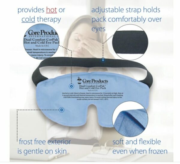 Dual Comfort CorPak™ Eye Mask Compress