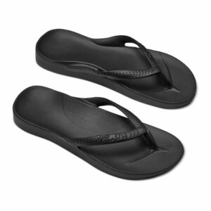Archies Flip-Flops in Black Crystal