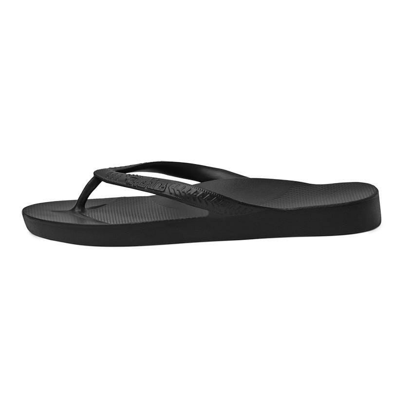 Archies Flip-Flops in Black Crystal