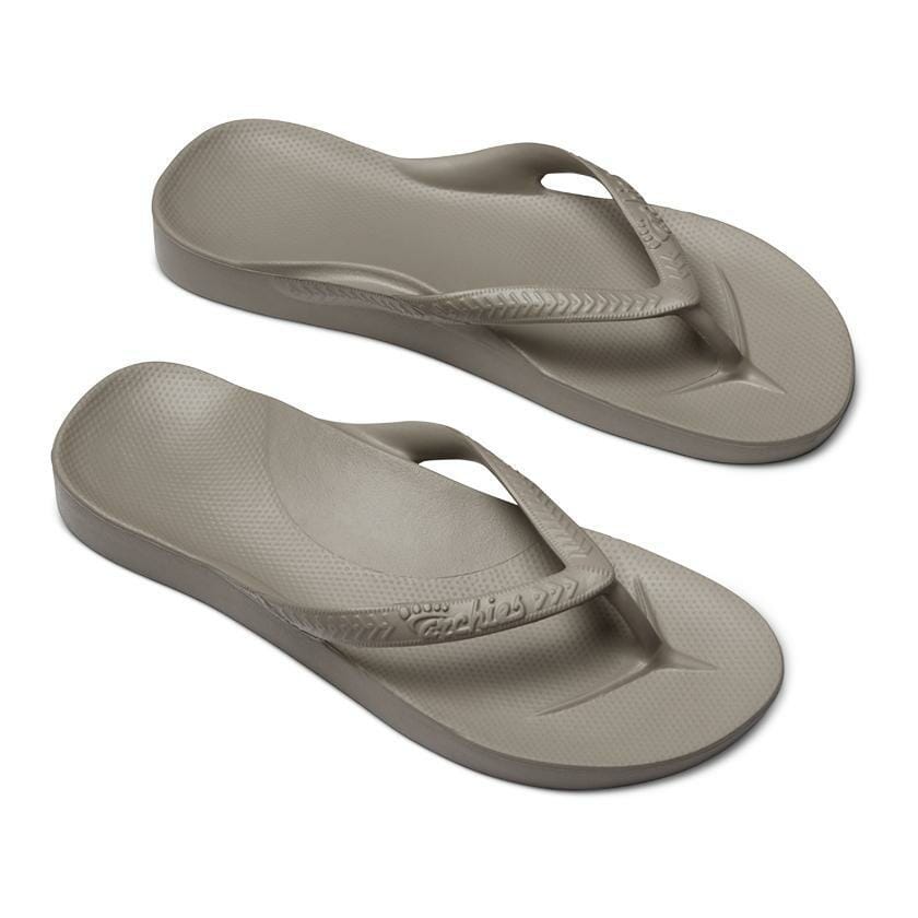 Archies Flip-Flops in Taupe Crystal