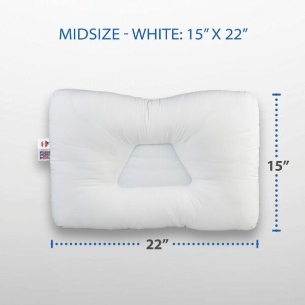 Mid-Core Mid Size Tri-Core Cervical Support Pillow