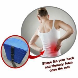 B-Rite Back Portable Lumbar Support Cushion