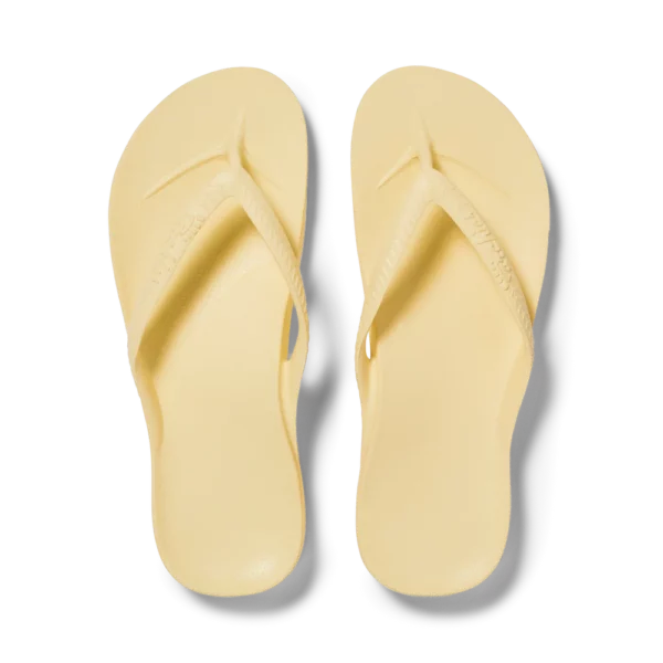 Archies Flip-Flops in Lemon