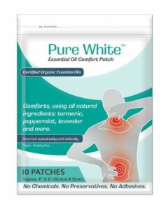 Pure White (Essential Oil Comfort Patch)