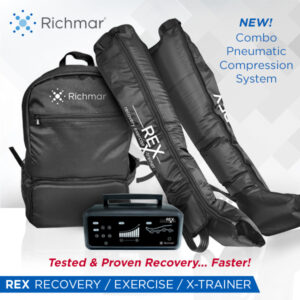 Richmar REX Combo Pneumatic Compression System for Muscle Recovery